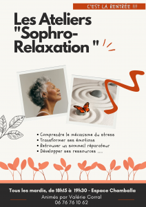 Cours collectifs Sophrologie Caycédienne relaxation Bassens Savoie Chambéry